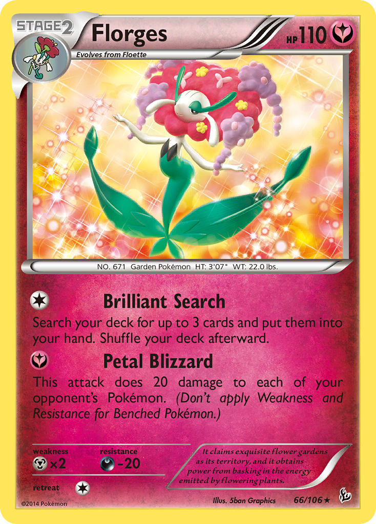 Florges 66/106 Flashfire