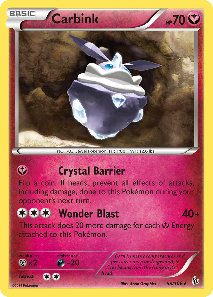 Carbink 68/106 Flashfire