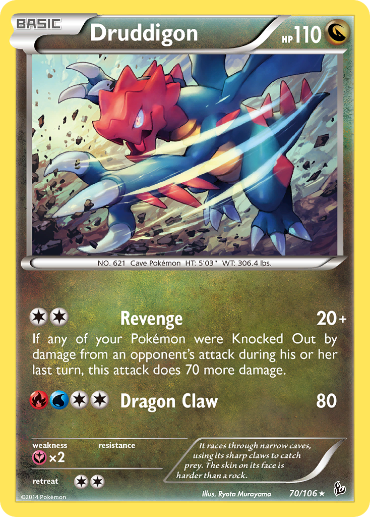 Druddigon 70/106 Flashfire