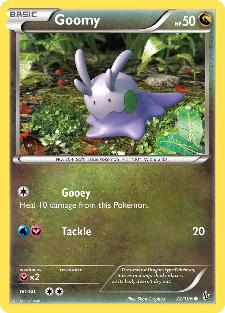 Goomy 72/106 Flashfire