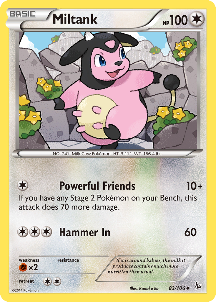Miltank 83/106 Flashfire