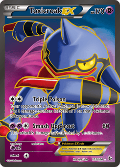 Toxicroak-EX 102/106 Flashfire