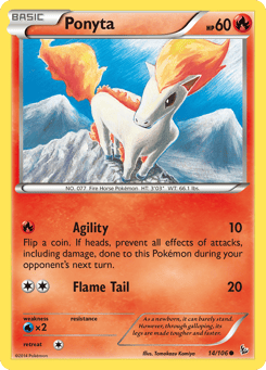 Ponyta 14/106 Flashfire