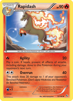 Rapidash 15/106 Flashfire
