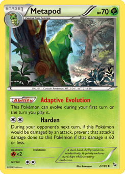 Metapod 2/106 Flashfire