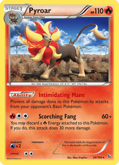 Pyroar 20/106 Flashfire