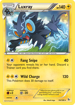 Luxray 34/106 Flashfire