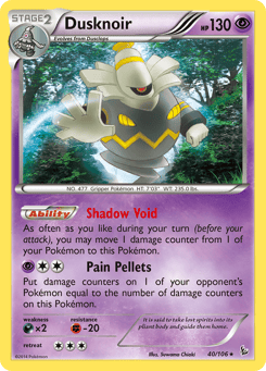 Dusknoir 40/106 Flashfire