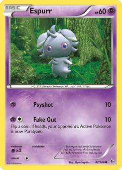 Espurr 42/106 Flashfire