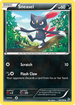 Sneasel 50/106 Flashfire