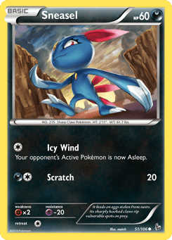 Sneasel 51/106 Flashfire