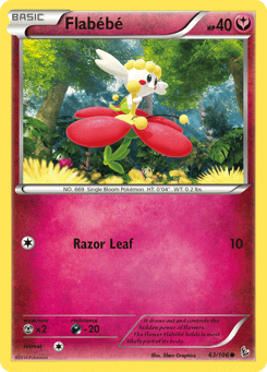 Flabébé 63/106 Flashfire