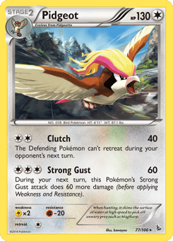 Pidgeot 77/106 Flashfire