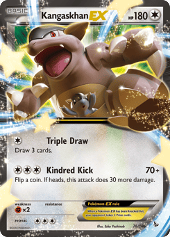 Kangaskhan-EX 78/106 Flashfire