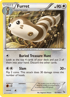 Furret 82/106 Flashfire