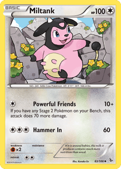 Miltank 83/106 Flashfire