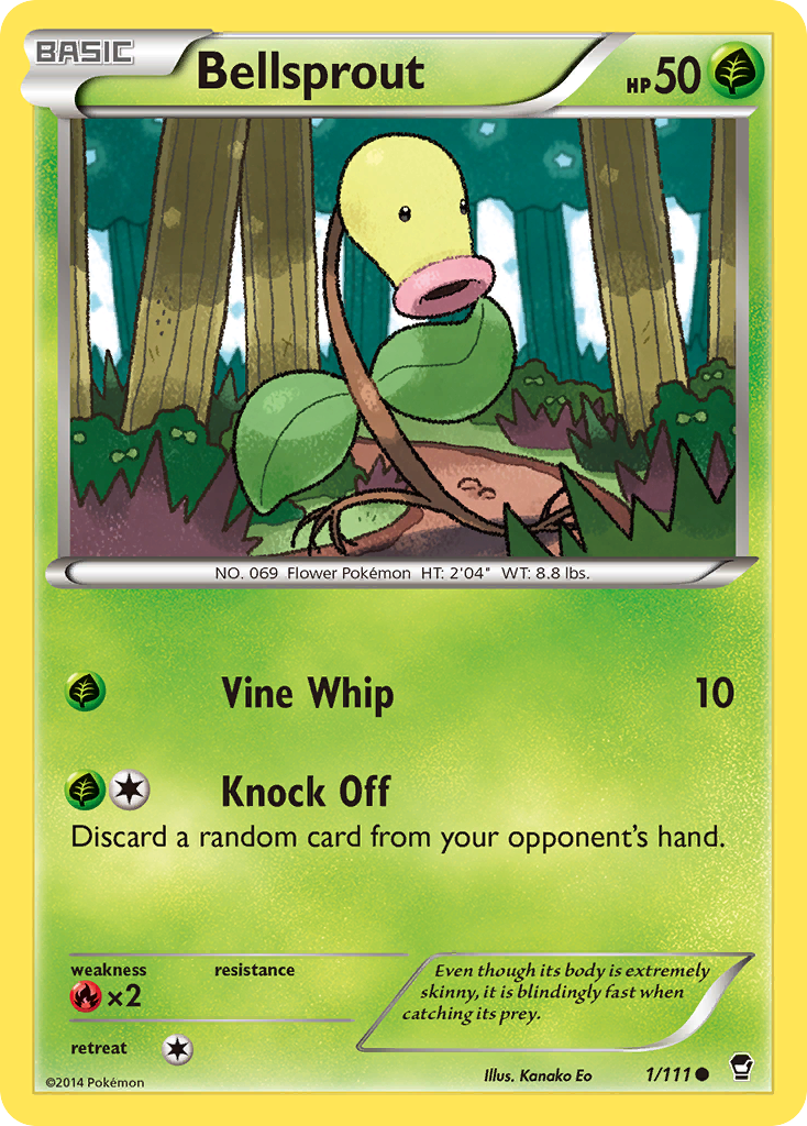 Bellsprout 1/111 Furious Fists