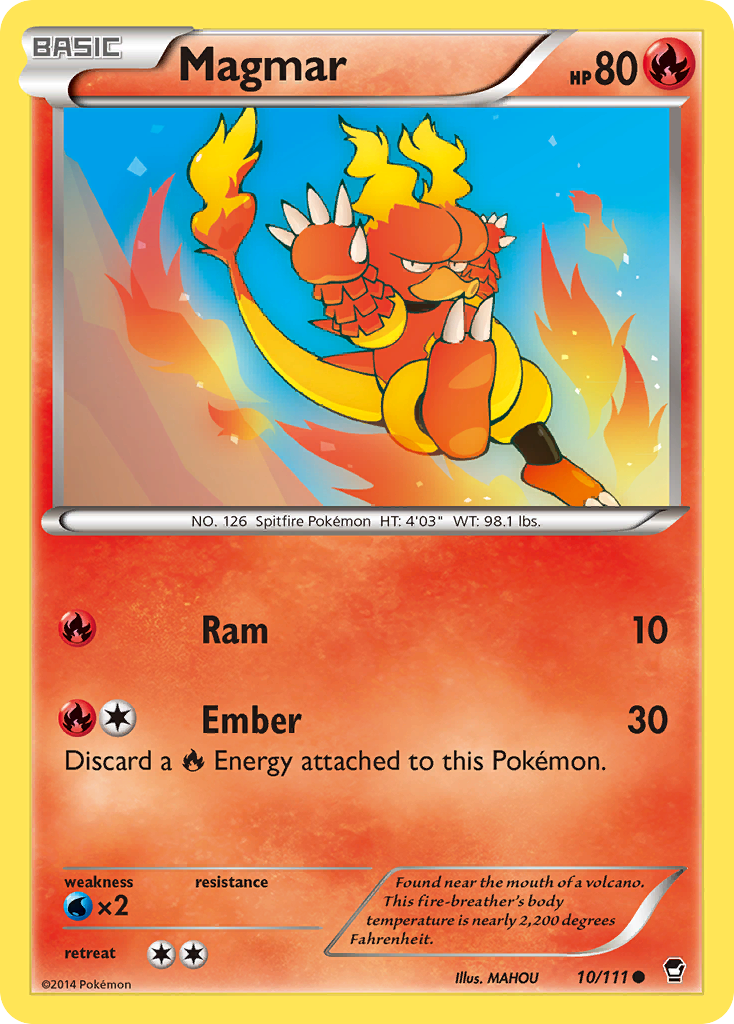 Magmar 10/111 Furious Fists