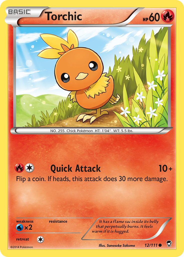 Torchic 12/111 Furious Fists
