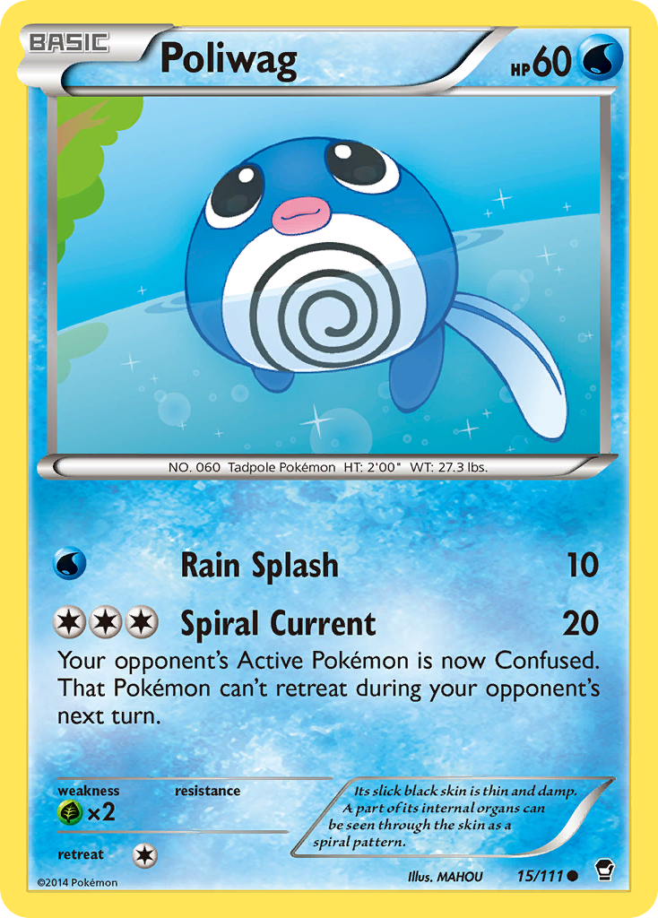 Poliwag 15/111 Furious Fists