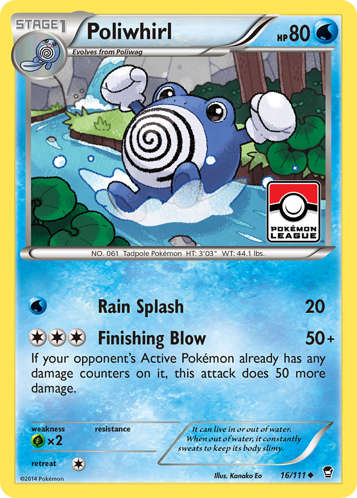Poliwhirl 16/111 Furious Fists