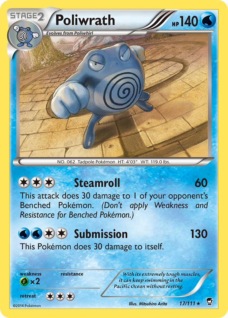 Poliwrath 17/111 Furious Fists