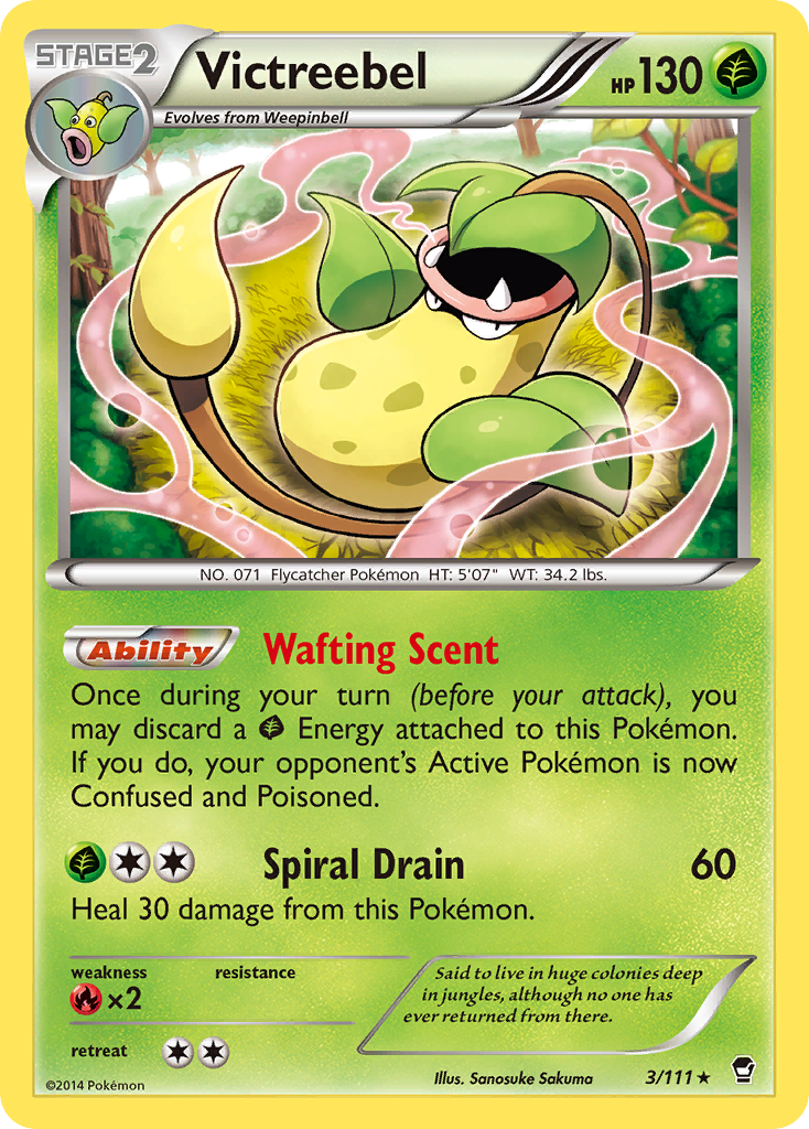 Victreebel 3/111 Furious Fists