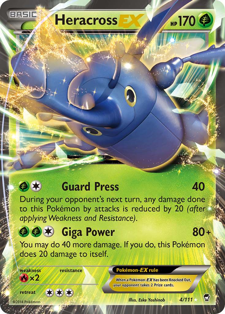 Heracross-EX 4/111 Furious Fists