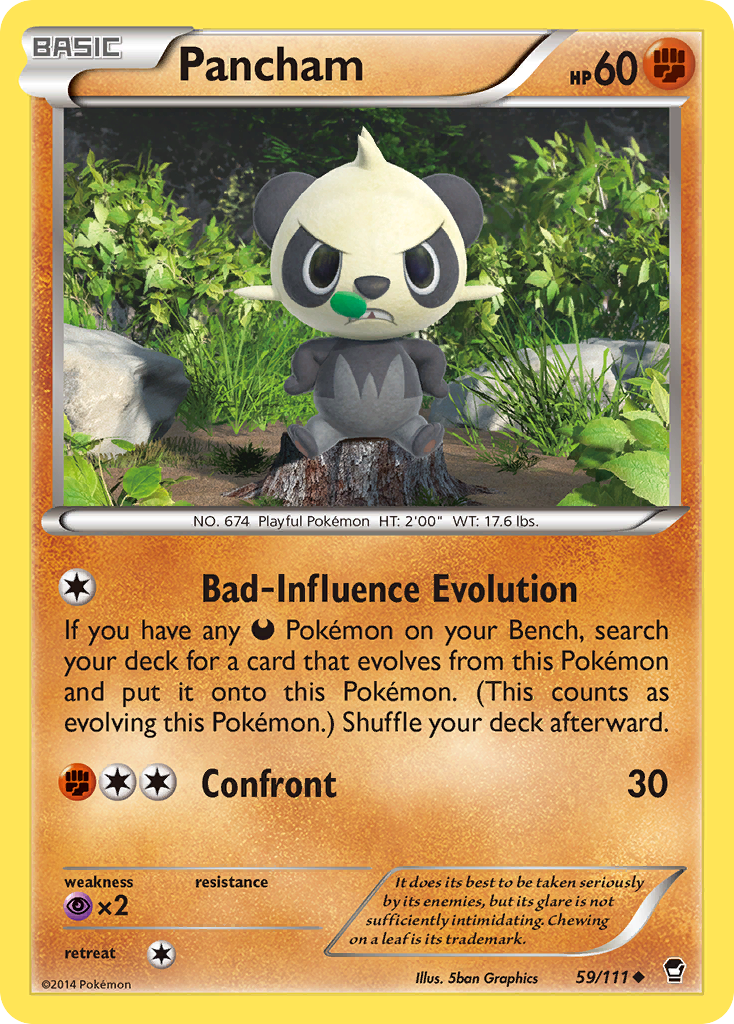 Pancham 59/111 Furious Fists