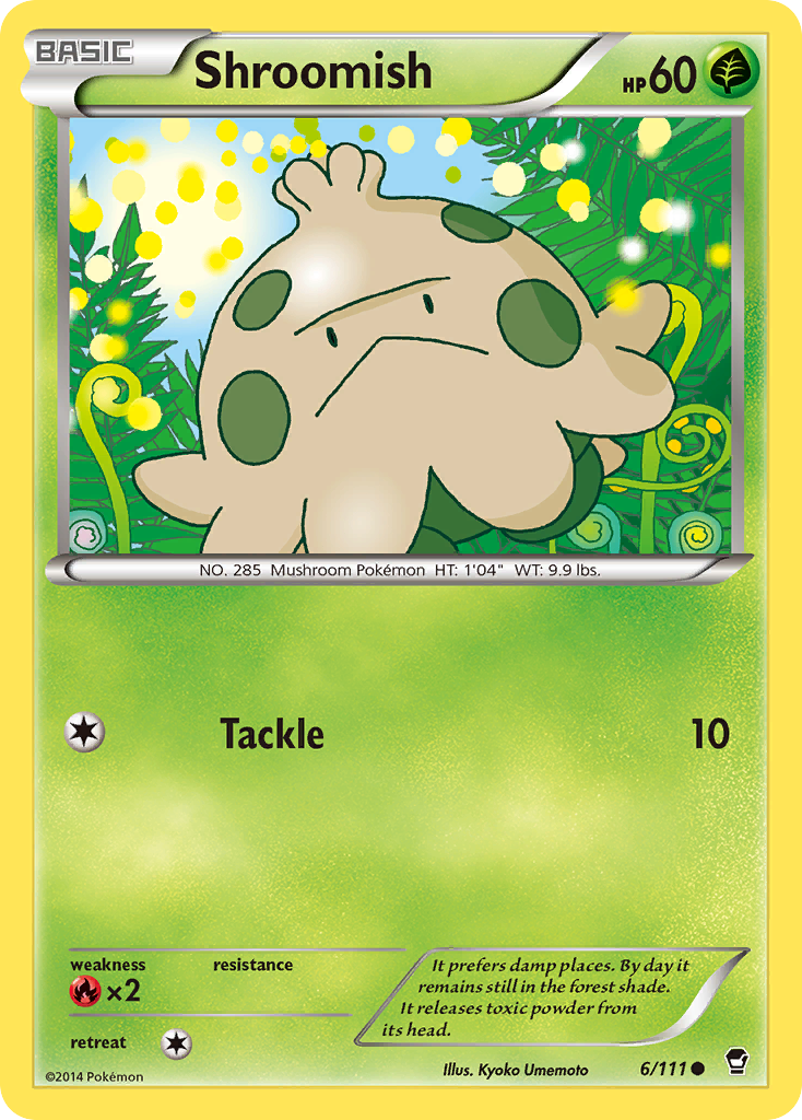 Shroomish 6/111 Furious Fists