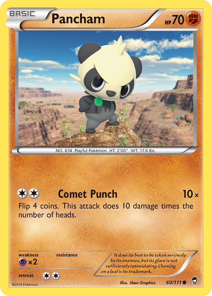 Pancham 60/111 Furious Fists