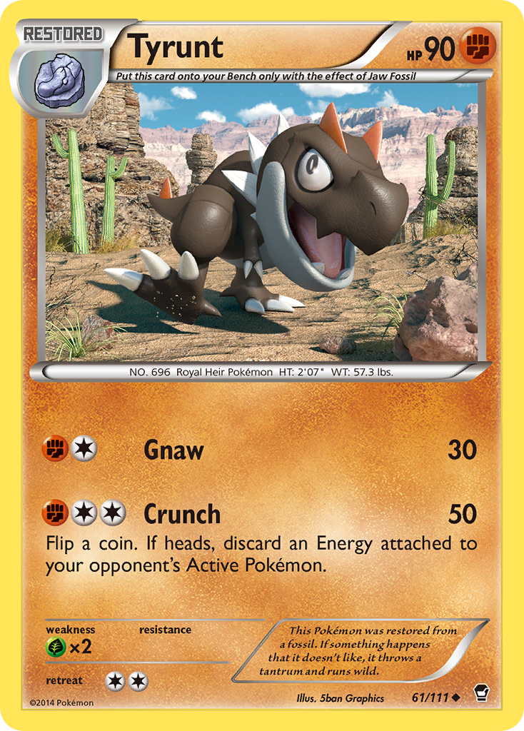 Tyrunt 61/111 Furious Fists
