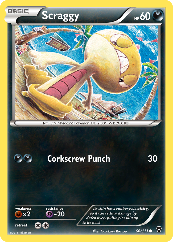 Scraggy 66/111 Furious Fists