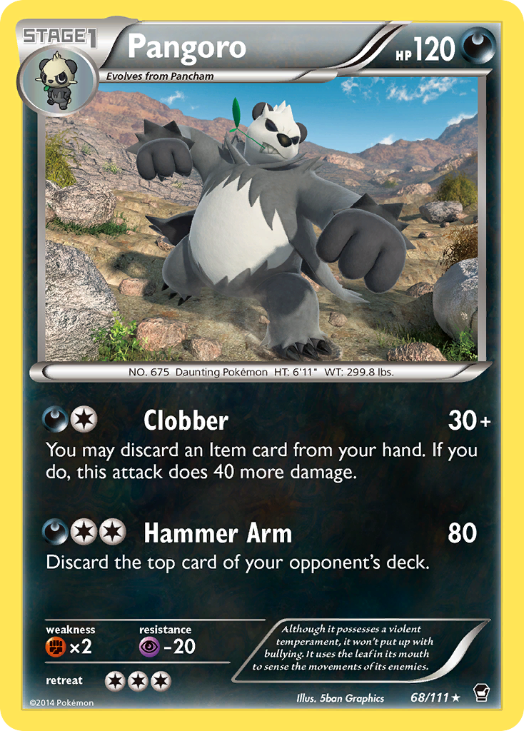 Pangoro 68/111 Furious Fists