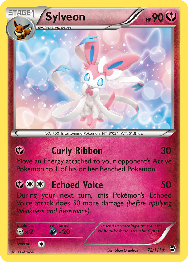 Sylveon 72/111 Furious Fists