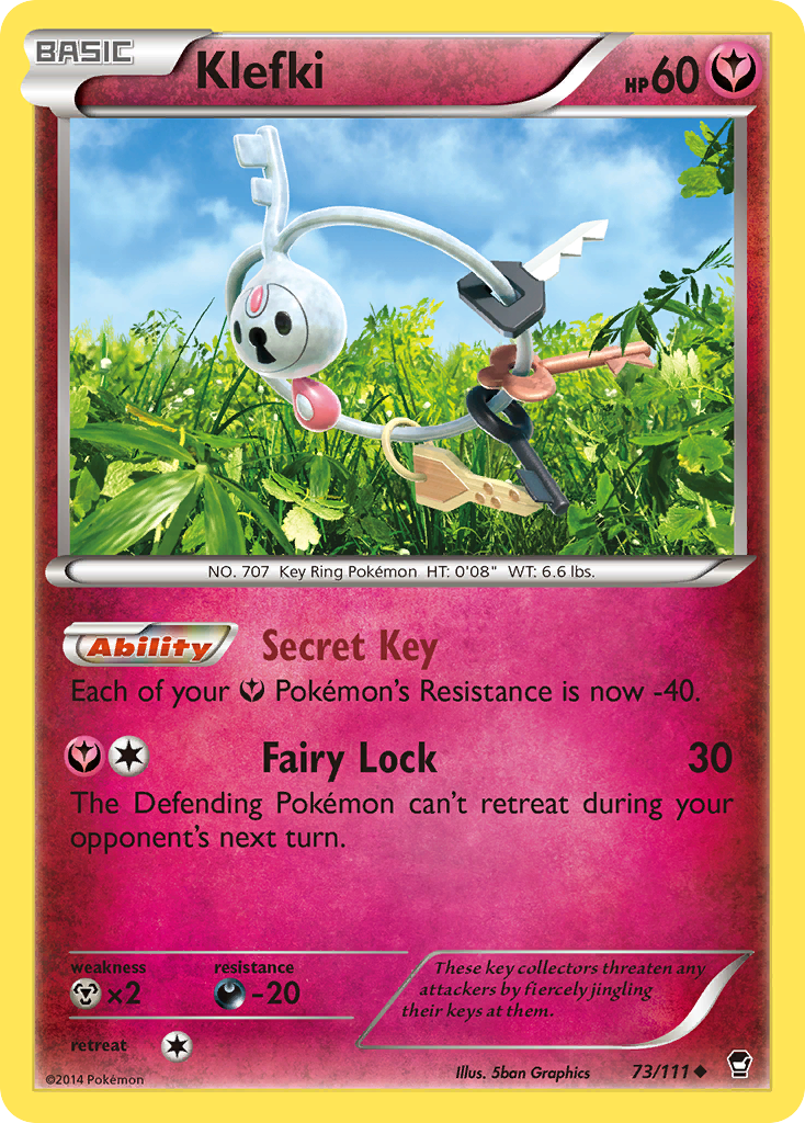 Klefki 73/111 Furious Fists