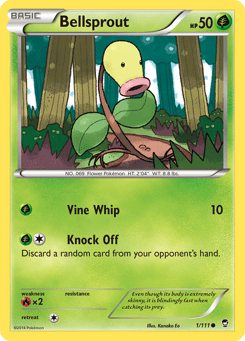 Bellsprout 1/111 Furious Fists