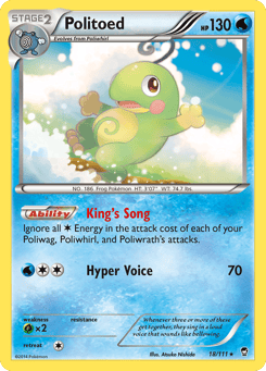 Politoed 18/111 Furious Fists