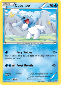 Cubchoo 21/111 Furious Fists