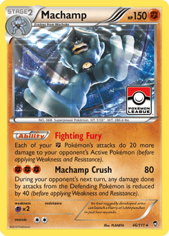 Machamp 46/111 Furious Fists