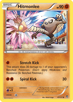 Hitmonlee 47/111 Furious Fists