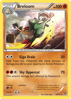 Breloom 50/111 Furious Fists