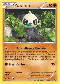 Pancham 59/111 Furious Fists