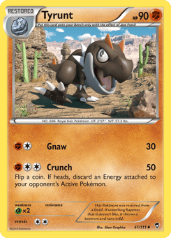 Tyrunt 61/111 Furious Fists