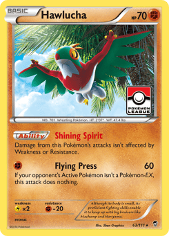 Hawlucha 63/111 Furious Fists