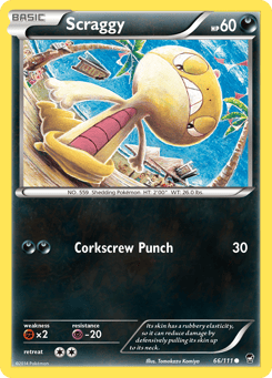 Scraggy 66/111 Furious Fists