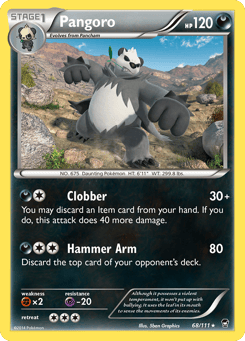 Pangoro 68/111 Furious Fists