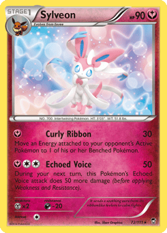 Sylveon 72/111 Furious Fists