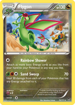 Flygon 76/111 Furious Fists