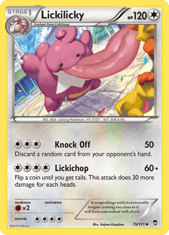 Lickilicky 79/111 Furious Fists